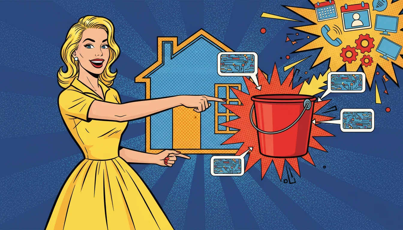 Blonde pro tags her cleaning services with schema smarts, reeling in local jobs like a pro angler.