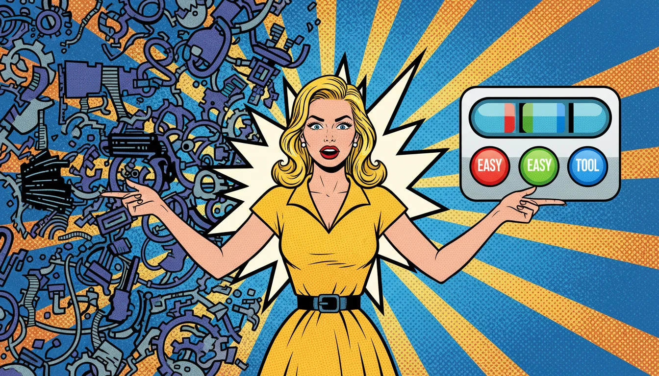 Blonde marketer ditches code tangles for easy automated tools—structured data comparison made simple for AEO wins!