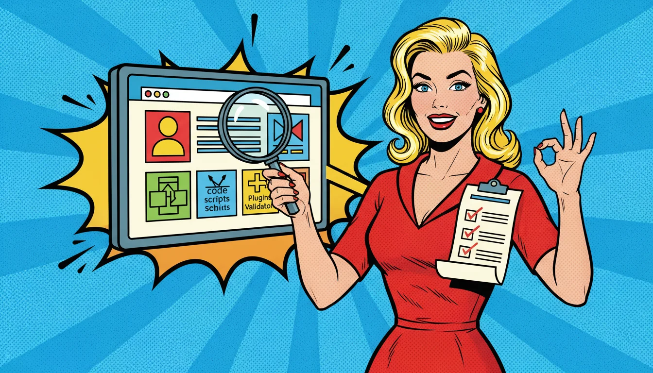 Cheeky blonde validates schema with Google's test tool—easy implementation and AEO wins await!