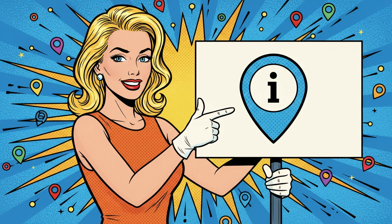 Blonde pro stamps her business on Apple Maps via Business Connect for top local AI search spots.